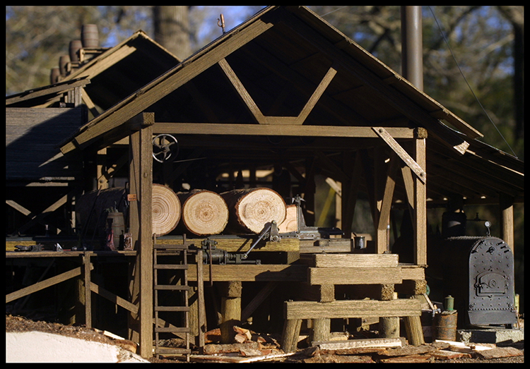 SierraWest O Scale Sawmill Project